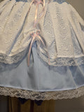 Becoming Cotton Dress with Lace trim, Sissy, Lolita, Costume, Rave, Cosplay