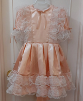 Fancy Satin Dress, Sissy, Lolita