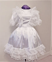 Fancy Satin Dress, Sissy, Lolita