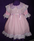 Frilly Dress, 2 colors, cotton, Sissy, Lolita, Costume, Rave, Cosplay