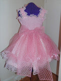 Polka Dot Tulle Dress, Sissy, Lolita, cotton, tulle, lacing